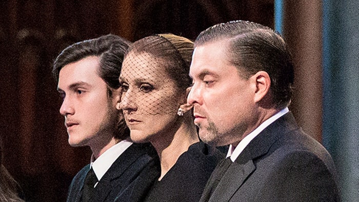 Celine Dion mourns husband René Angélil at open casket visitation